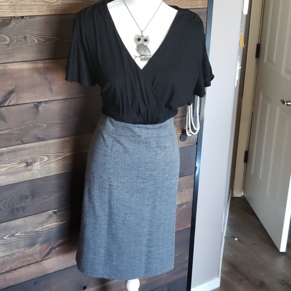 Merona Dresses & Skirts - Dress Houndstooth and Black